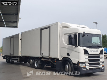 Chladírenský nákladní automobil Scania R410 6X2 Carrier Supra 1250 Multi temp Retarder Ladebordwand Liftachse Euro 6: obrázek 3