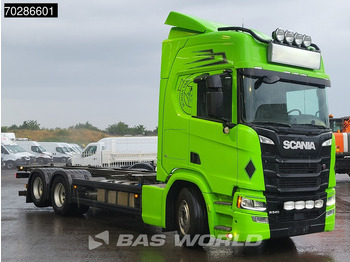 Kontejnérový podvozek/ Výměnná nástavba Scania R540 6X2 BDF LiftAxle Automatic Retarder Navi ACC LED Euro 6: obrázek 3