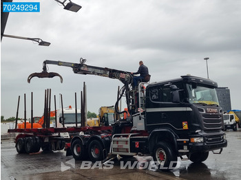 Scania R580 6X4 Holz Kran Diebolt D28 Full-Steell Extentable Trailer leasing Scania R580 6X4 Holz Kran Diebolt D28 Full-Steell Extentable Trailer: obrázek 2