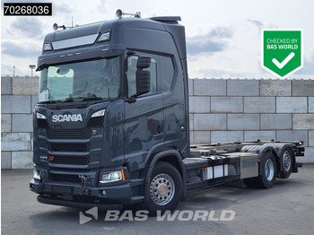 Kontejnérový podvozek/ Výměnná nástavba SCANIA S 540