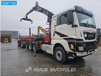 Tahač MAN TGX 26.580 6X4 Jonsered 2490 HolzKran Retarder Hiab Crane Big-Axle XL: obrázek 3