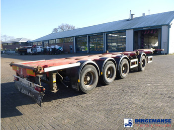 Kontejnerovy návěs/ Výměnná nástavba D-Tec 4-axle container combi trailer (3 + 1 axles) 20-30-40-45 ft: obrázek 4
