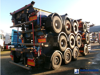 Kontejnérový podvozek/ Výměnná nástavba Dennison Stack - 3 x splitter container chassis 20-30-40-45 ft: obrázek 4