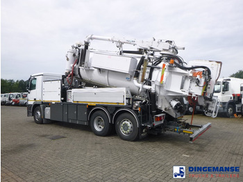 Čistič odpadových jam Mercedes-Benz Actros 2541 6x2 RHD E5 Huwer vacuum tank / hydrocureur 12 m3: obrázek 3