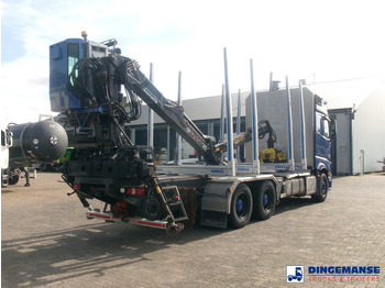 Auto s hydraulickou rukou Mercedes-Benz Actros 2663 6x4 Euro 6 loglift F96 crane timber truck: obrázek 4