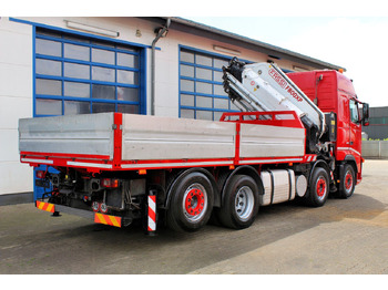 Nákladní automobil valníkový/ Plošinový, Auto s hydraulickou rukou Volvo 480 8x2 Pritsche + FASSI F800XP Kran 6x: obrázek 3
