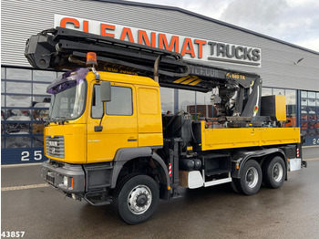 Auto s hydraulickou rukou MAN F2000 6x6 Full Steel Manual Palfinger 68 Meter Dachdecker kran Just 54.133 km!: obrázek 2