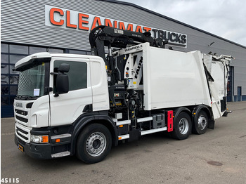 Vůz na odvoz odpadků Scania P 250 Euro 6 Hiab 21 Tonmeter laadkraan Just 146.000 km!: obrázek 2