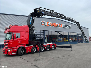 Auto s hydraulickou rukou Scania R 620 10x4 V8 Retarder Effer 175 Tonmeter laadkraan + Fly-Jib Just 170.527 km!: obrázek 5