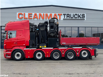 Auto s hydraulickou rukou Scania R 620 10x4 V8 Retarder Effer 175 Tonmeter laadkraan + Fly-Jib Just 170.527 km!: obrázek 2