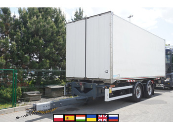 Fruehauf passthrough box trailer 18 EPAL / 2021 / SAF axles leasing Fruehauf passthrough box trailer 18 EPAL / 2021 / SAF axles: obrázek 1
