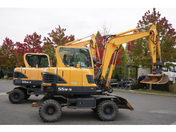 Mini rýpadlo Hyundai Robex 55W-9 Wheeled Excavator 5.5t / 2pcs: obrázek 4