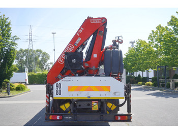 Nákladní automobil valníkový/ Plošinový, Auto s hydraulickou rukou IVECO EUROCARGO 190-280L / FASSI F135A / 8 M / Lift cap. 5580 kg: obrázek 5