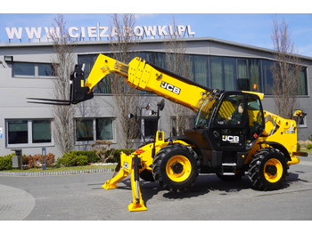 Teleskopický kolový nakladač JCB