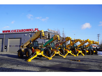 Teleskopický kolový nakladač JCB