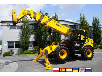 Teleskopický kolový nakladač JCB