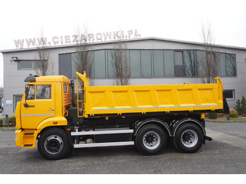 Sklápěč, Auto s hydraulickou rukou KAMAZ T2530 E5 6×4 / 3-sided tipper: obrázek 4