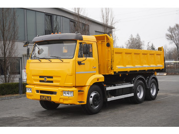 Sklápěč, Auto s hydraulickou rukou KAMAZ T2530 E5 6×4 / 3-sided tipper: obrázek 3