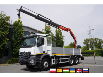 Nákladní automobil valníkový/ Plošinový MERCEDES-BENZ Arocs 2636