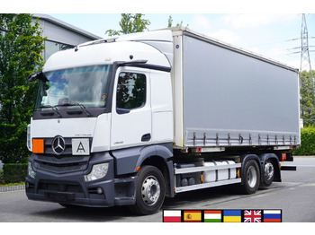 Plachtový nákladní auto MERCEDES-BENZ Actros 2545