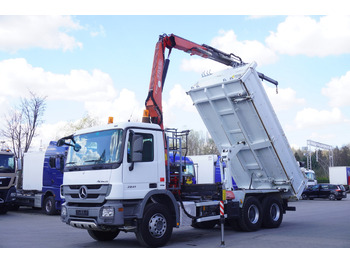 MERCEDES-BENZ Actros 2641 6×4 E5 / Crane / Dumper / 110000 km! leasing MERCEDES-BENZ Actros 2641 6×4 E5 / Crane / Dumper / 110000 km!: obrázek 2