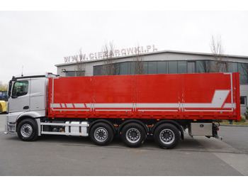 Nákladní automobil valníkový/ Plošinový MERCEDES-BENZ Actros 3563 8x4 / Tipper for grain 20 t load capacity: obrázek 3