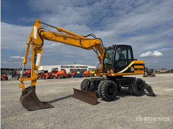 Kolesové rýpadlo JCB JS145W