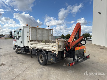 Nákladní automobil valníkový/ Plošinový, Auto s hydraulickou rukou 2008 Renault Midlum 220DXi 2008 Palfinger PK2700A on 4x2 C ... Flatbed Truck with Crane: obrázek 4