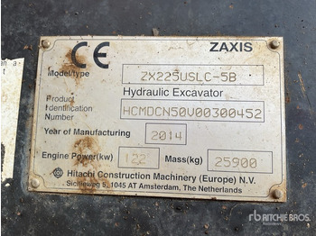 Pásové rýpadlo HITACHI ZX225