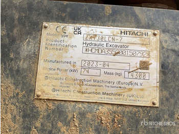 Pásové rýpadlo 2023 Hitachi ZX130LCN-7 Tracked Excavator: obrázek 2