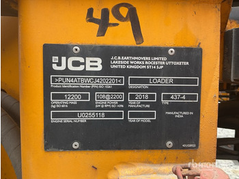Kolový nakladač JCB 437