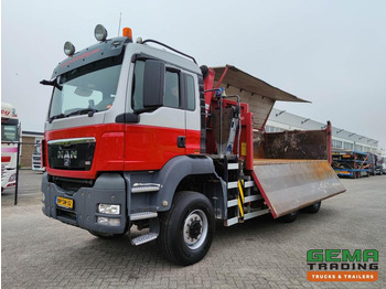 Sklápěč, Auto s hydraulickou rukou MAN TGS 26.400 6x6 4 Daycab Euro4 - HMF1643Z2 - Hyva 2-Zijdige Kipper 5.4m. - REBUILT ENGINE - TOP! (V584): obrázek 2