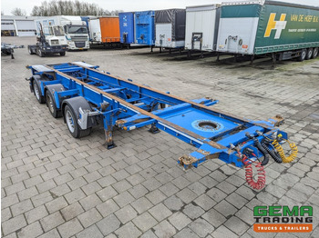 Kontejnerovy návěs/ Výměnná nástavba Renders ROC16.27 3-Assen SAF Schijfremmen - X-Steering - 30FT: obrázek 2