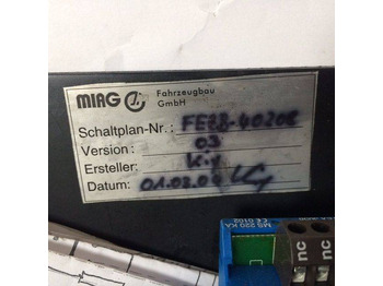 Elektrický systém pro Manipulační technika Electronic bord for MIAG: obrázek 4