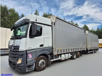 Plachtový nákladní auto MERCEDES-BENZ Actros 2542