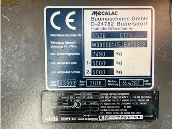Kolový nakladač Mecalac AS900 (3791): obrázek 4 Kolový nakladač Mecalac AS900 (3791): obrázek 4