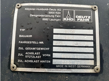Sklízecí mlátička Deutz-Fahr M 36.10: obrázek 5