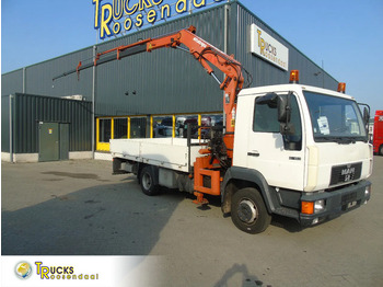Auto s hydraulickou rukou MAN 8.163