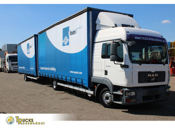 Plachtový nákladní auto MAN TGL 8.210