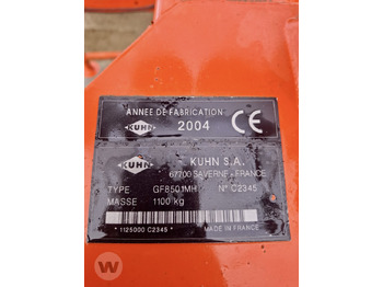Obraceč/ Shrnovač Kuhn GF 8501: obrázek 2