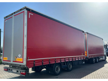 Plachtový nákladní auto, Plachtový přívěs MAN TGX 26.470 z przyczepą Redos: obrázek 5