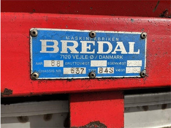 Rozmetadlo hnoje Bredal B 4 Med overbygning og presenning på: obrázek 2