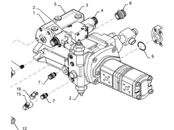 Hydraulické čerpadlo CASE