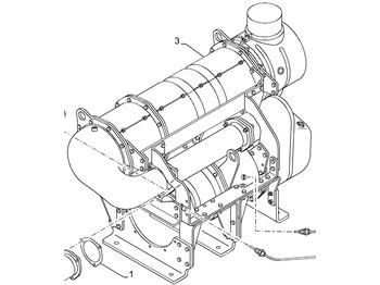 Tlumič výfuku CASE