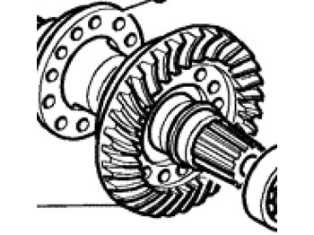 Náprava a díly CASE