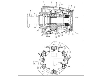 Hydraulický motor CASE