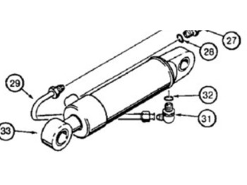 Hydraulický válec CASE