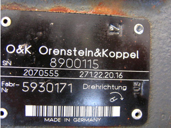 Hydraulické čerpadlo O&K