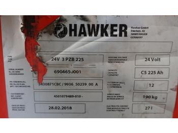 Akumulátor HAWKER 24 Volt 3 PzB 225 Ah: obrázek 5