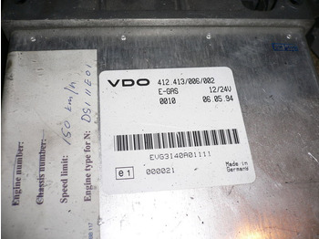 Řídicí blok Scania VDO 412.413/006/002: obrázek 2